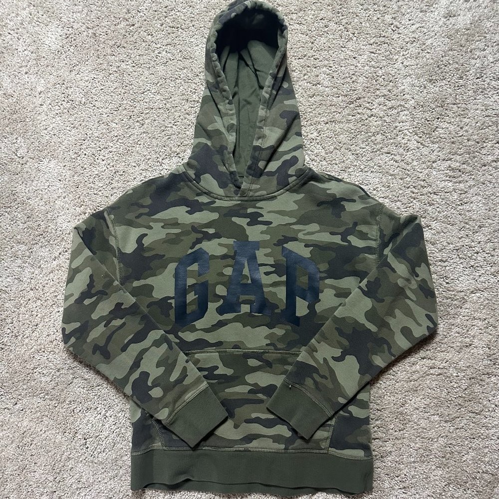 💚 Green Camo Gap Sweatshirt/Hoodie Size XL (Boys) 💚